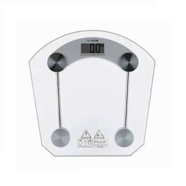 Digital Bathroom Scale 396 Lb/180kg Glass Lcd Body Weight SteP-On Accurate