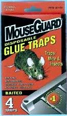 Wholesale Baited Disposable Mouse Glue Trap 4 Pack