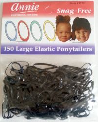 Wholesale Elastic Ponytails Large Size 150 Pack
