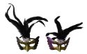 Wholesale Masquerade Ball Party Feather Mask