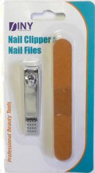 Wholesale Nail Clipper and Emory Board Set Manicure Pedicure