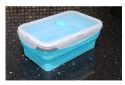 Wholesale Silicone Collapsible Lunch Bento Box BPA Free Reusable 43 Ounce 1.27L