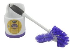 Wholesale Toilet Bowl Brush with Rim Cleaner and Holder Set