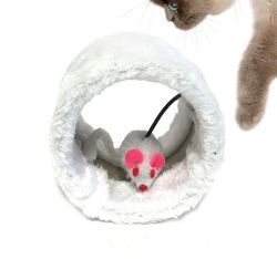 Wholesale Furry Cat and Mouse Toy