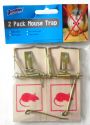 Wholesale Two Pack Wooden Mouse Trap