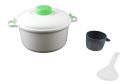 Wholesale Microwave Steamer Healthy Cooking Quick Fast Vegetables Meats Poultry Fish Rice Cooker No Oil Needed! BPA FREE