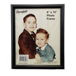 Wholesale 8 X 10 Photo Frame Table Top or Wall Mount Horizontal Or Vertical Easel Home Office Commercial Use Black