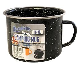 Wholesale 16 oz Metal Enamel Camping Mug