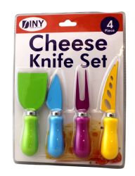 Wholesale 4 Piece Cheese Knife Set Great For All Types of Cheese