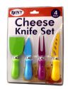 Wholesale 4 Piece Cheese Knife Set Great For All Types of Cheese
