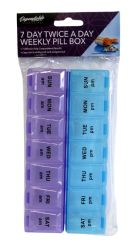Wholesale 7 Day Twice a Day Pill Box