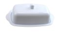 Wholesale White Plastic Rectangle Butter Dish with Lid