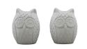 Wholesale Retro Style Owl Salt & Pepper Shaker Set Ceramic
