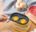 Wholesale Egg Separator Plastic Double Eggs Yolk White Divider with Compartment BPA Free