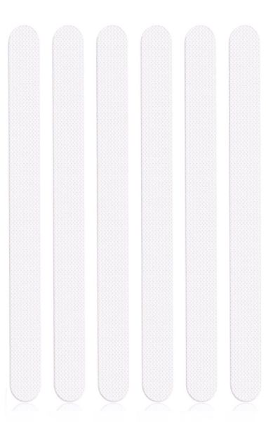 Set Of 6 8" Bathtub Shower Safety Self Adhesive Treads Non Slip Strips Bath Accessories