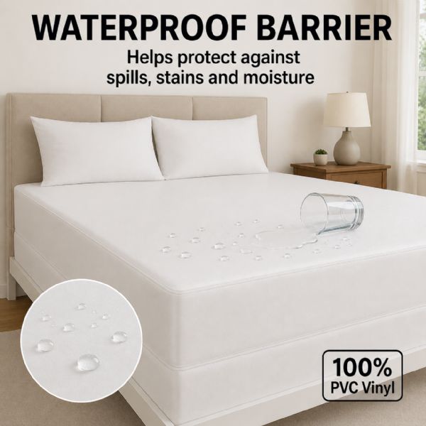 Wholesale King Size Zippered Pvc Mattress Protector Waterproof