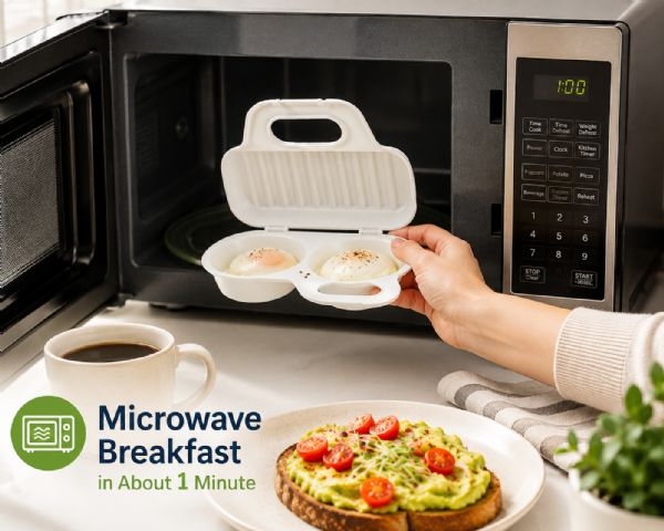 Wholesale Microwave Egg Poacher & Omelette Maker