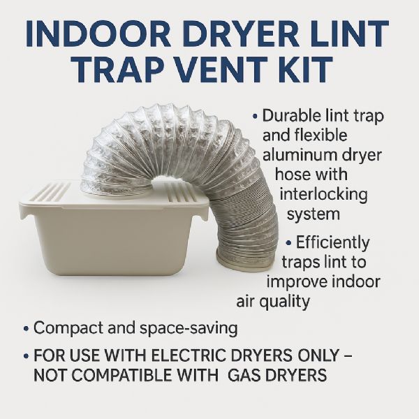 Wholesale Indoor Electric Dryer Lint Trap Vent Kit 48" Flexible Aluminum Hose