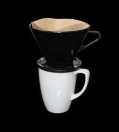 Wholesale Gourmet Single Cup Pour Over Coffee Brewer Dripper With Coffee Scoop Included