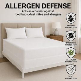 Wholesale King Size Zippered Pvc Mattress Protector Waterproof