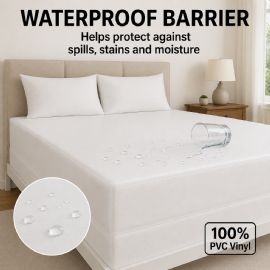 Wholesale King Size Zippered Pvc Mattress Protector Waterproof
