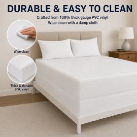Wholesale King Size Zippered Pvc Mattress Protector Waterproof