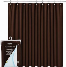 Wholesale Eva Shower Curtain Liner Brown