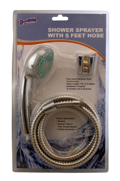 Wholesale Shower Sprayer With 5 Ft Hose And Mount