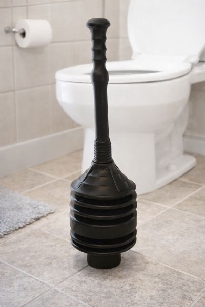 Accordion Sink And Toilet Plunger