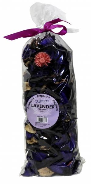 Wholesale Fresh Scent Potpourri Petal Bowl And Vase Filler Home Decor 120 Grams Lavender