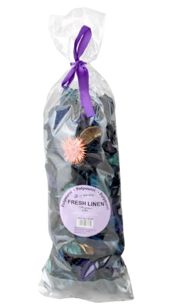 Wholesale Fresh Scent Potpourri Petal Bowl And Vase Filler Home Decor 120 Grams Fresh Linen
