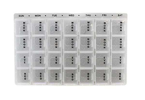 Wholesale 4 Times A Day 7 Day Pill Box Organizer