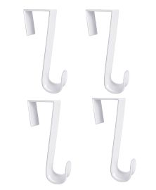 Wholesale 4 Pack Over The Door Hooks Hangers, Laundry Hanger White