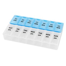 Wholesale Large Pill Organizer 7 Day 2 Times A Day Weekly Am pm