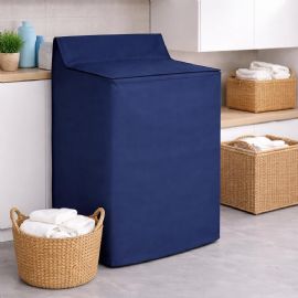 Wholesale Washing Machine Cover Waterproof Heavyweight Zippered Blue
