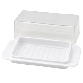 Wholesale Butter Dish White With Clear Top Bpa Free