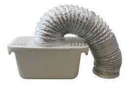 Wholesale Indoor Electric Dryer Lint Trap Vent Kit 48" Flexible Aluminum Hose