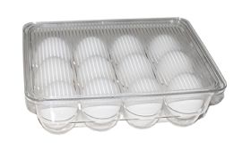 Wholesale Stackable Plastic Egg Holder For Refrigerator With Lid