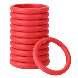 Wholesale Shower Curtain Hooks 12 Pack Fits All Standard Size Shower Rods Red