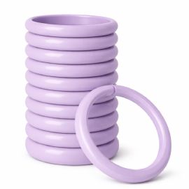 Wholesale Shower Curtain Hooks 12 Pack Fits All Standard Size Shower Rods Lavender