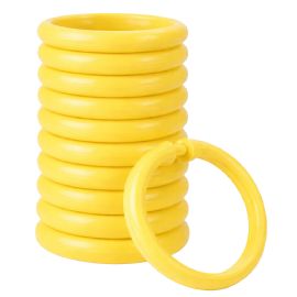 Wholesale Shower Curtain Hooks 12 Pack Fits All Standard Size Shower Rods Yellow