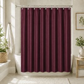 Wholesale Eva Shower Curtain Liner Burgundy