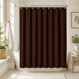 Wholesale Eva Shower Curtain Liner Brown