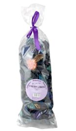 Wholesale Fresh Scent Potpourri Petal Bowl And Vase Filler Home Decor 120 Grams Fresh Linen